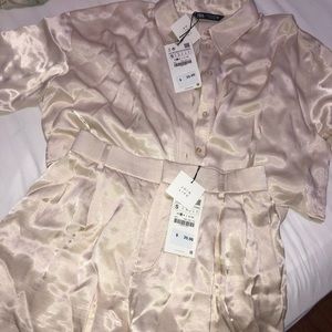 Zara SILK SET!